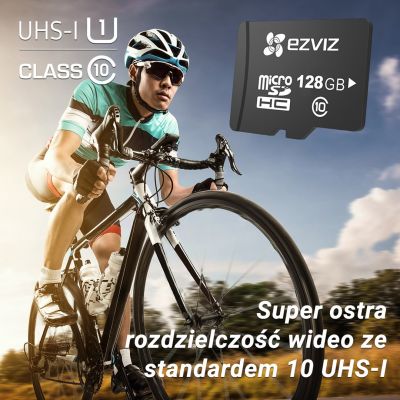 5. Karta pamięci micro SD Ezviz 128 GB