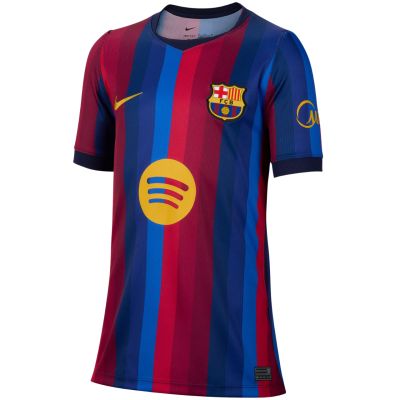 2. Koszulka dla dzieci Nike FC Barcelona 2026/27 Stadium Home bordowo-niebieska II1624 683