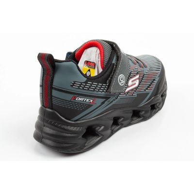 4. Skechers buty sportowe dziecięce Veltrox 2.0 LED dla chłopca na rzep