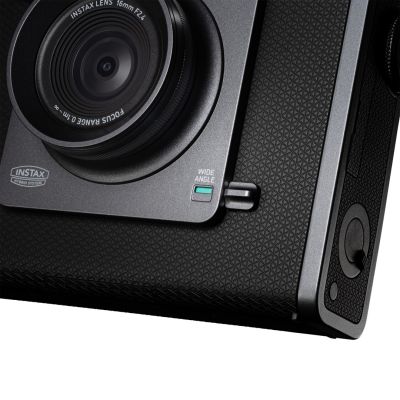 15. Hybrydowy aparat natychmiastowy FUJIFILM Instax WIDE Evo Black EX D CMOS Czarny