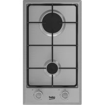 Beko HDCG 32220 FX Stal nierdzewna Wbudowany 29 cm Gaz 2 stref(y)
