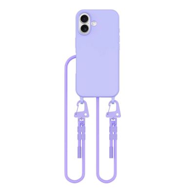 2. Etui Tech-Protect MagNecklace MagSafe ze smyczą na iPhone 16  - fioletowe