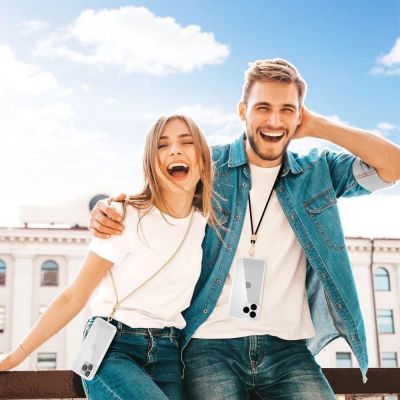 4. Smycz Tech-Protect C2S Rope Crossbody Strap - czarna