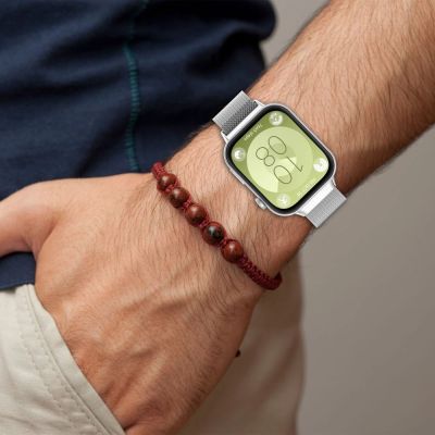 5. Pasek Tech-Protect MilaneseBand na Huawei Watch Fit 3 - różowy