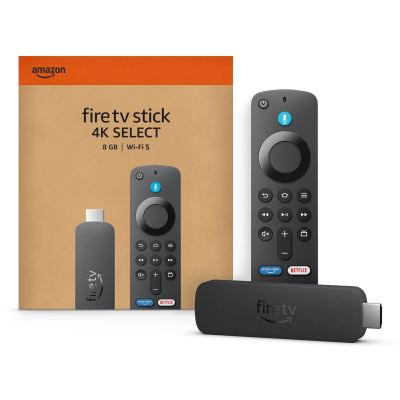 Amazon Fire TV Stick 4K Select 4K Ultra HD Fire OS Czarny