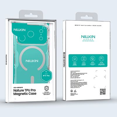 16. Etui Nillkin Nature TPU Pro kompatybilne z MagSafe na iPhone 17 Pro - białe