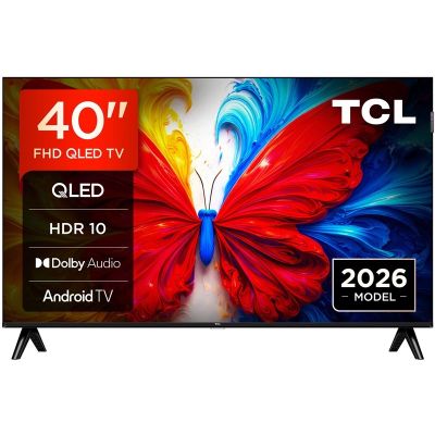 9. TCL S5L 40S5L Telewizor 101,6 cm (40") Full HD Smart TV Wi-Fi Czarny 300 cd/m2