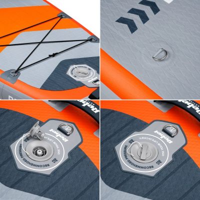 15. Deska SUP REBEL ACTIVE RBA-4507 - pomarańczowa
