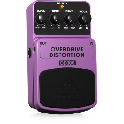 2. Behringer OD300 pedał z efektami Fioletowy, Czarny