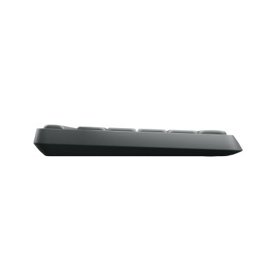 10. Zestaw klawiatura + mysz membranowa Logitech MK235 920-007931 (USB 3.0; kolor szary; optyczna)