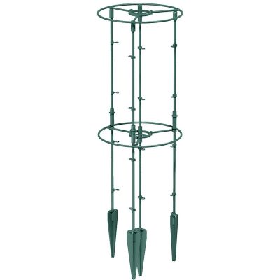 13. PODPORA DO ROŚLIN FLOO SUPPORTS ŚR. 25 I 35CM ZIELONY LEŚNY