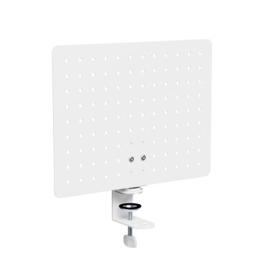 3. Activejet Organizer na biurko APB-002W. Obrotowa tablica perforowana. Kolor szaro biały.