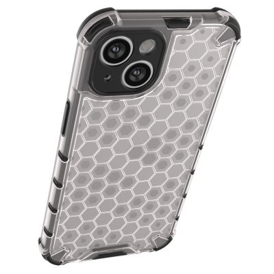 12. Honeycomb etui iPhone 14 Plus pancerny hybrydowy pokrowiec niebieskie