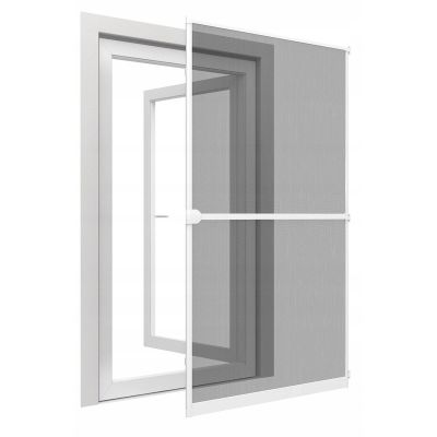 66. MOSKITIERA DRZWI ALU 100X215 BIAŁA BASIC PLUS