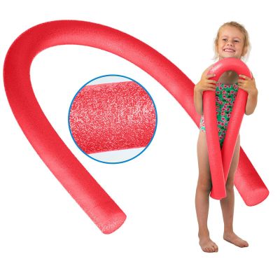 6. MAKARON NOODLE DO NAUKI PŁYWANIA NA BASEN COMFY CZERWONY