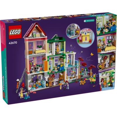 13. LEGO FRIENDS 42670 Mieszkania i sklepy w mieście Heartlake