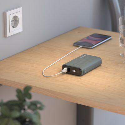 5. RealPower 333646 bank mocy 20000 mAh Zielony