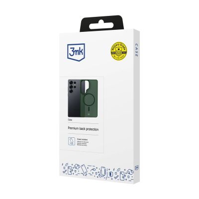 15. Etui 3mk Smoke MagCase na Samsung Galaxy S25 Ultra - zielone-półprzezroczyste
