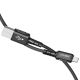 3. Acefast kabel MFI USB - Lightning 1,2m, 2,4A czarny (C1-02 black)