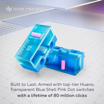 12. Dark Project Novus SE Wireless Gaming myszka Oburęczny RF Wireless + USB Type-C Optyczny 26000 DPI