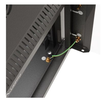 10. Lanberg WF11-3304-10B stojak 4U Szafa wisząca Czarny