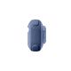 6. Etui AMAZINGTHING Titan Pro Mag Case Clear do AirPods Pro 3 - niebieskie