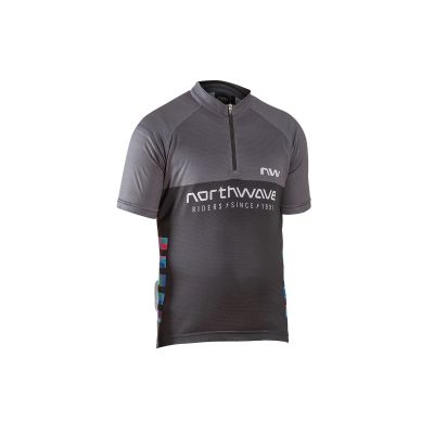 Koszulka Rowerowa NORTHWAVE Force Evo Junior Jersey Short Sleeve czarny