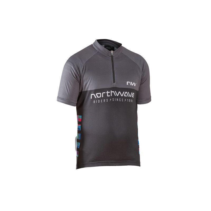 Koszulka Rowerowa NORTHWAVE Force Evo Junior Jersey Short Sleeve czarny