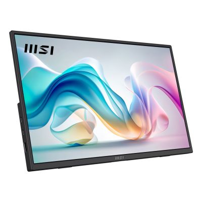 14. MSI PRO MP165DE E6 przenośny telewizor / monitor Przenośny monitor Czarny 39,6 cm (15.6") LED 1920 x 1080 px