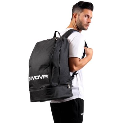 11. Plecak Givova Zaino z usztywnianym dnem czarny B007-0010-UNICA