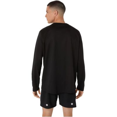 3. ASICS Fujitrail Logo LS Top 2011D391-001 Czarne L