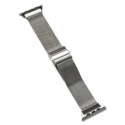 2. Bransoleta Ringke Metal One Mesh na Apple Watch 44 / 45 / 46 / 49 mm - srebrna