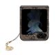 3. Etui Guess 4G Charms Collection na Samsung Galaxy Z Flip 5 - brązowe