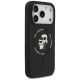4. Etui Karl Lagerfeld Silicone Karl&Choupette Ring MagSafe na iPhone 18 Pro Max / iPhone 17 Pro Max - czarne