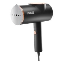 Parowiec do ubrań księżniczki podwójny ręczny 1300 W 0,1 L czarny