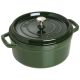 2. Staub Roaster round 24cm green 40509-356-0 405093560 (40509-356-0)