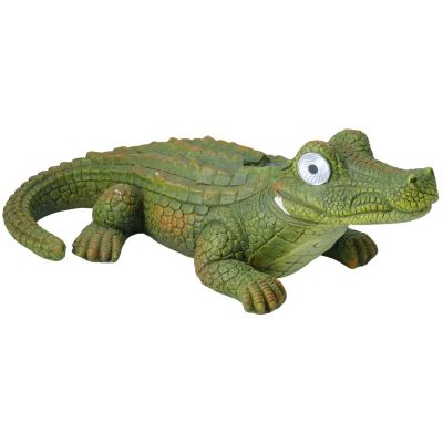 LAMPA SOLARNA KROKODYL SOLARNY 52x32x17,5CM