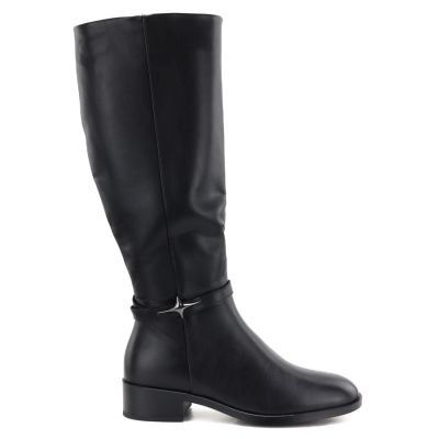 2. Kozaki damskie oficerki czarne Potocki SZ12862