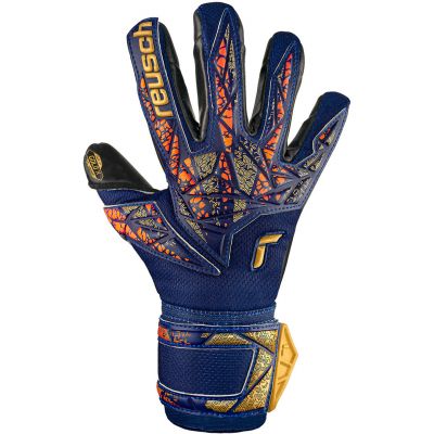 6. Rękawice bramkarskie Reusch Attrakt Gold X M 5470945 4411