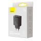 10. BASEUS ŁADOWARKA SIECIOWA 2XUSB, USB-C (CZARNA)