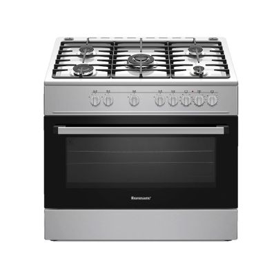 12. Kuchnia gazowo elektryczna Ravanson KWGE-K90A Cheff (inox)