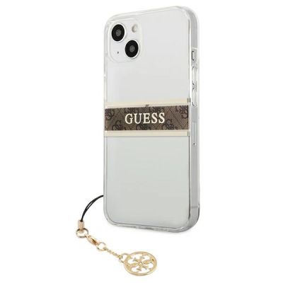 2. Etui Guess 4G Charms Collection na iPhone 13 mini - przezroczyste