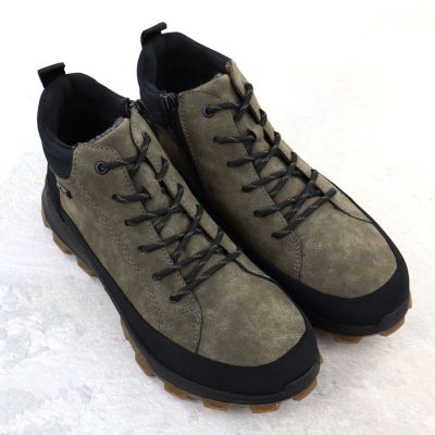 3. Wodoodporne trapery męskie khaki Rieker 35508-25