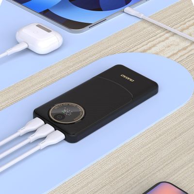 2. Powerbank Dudao K12 10000mAh PD 22.5W USB-A USB-C – czarny