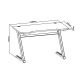 6. Biurko gamingowe nano RS RS120 (1200mm x 600 mm x 750mm)