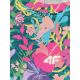 4. T-shirt boxy z nadrukiem dziewczęcy 4F 4FJRAW26TTSHF4243-90A