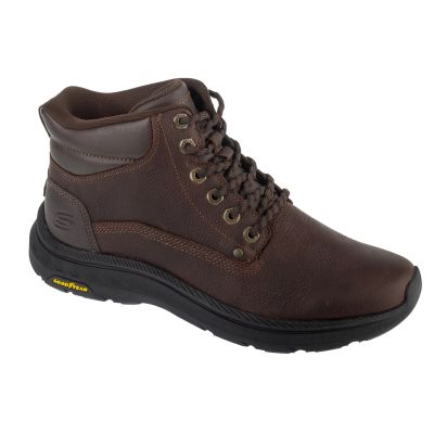 Skechers Slip-Ins: Pollard - Waylon 205333-RDBR Brązowe 41