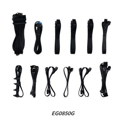 2. Lian Li EG0850G moduł zasilaczy 850 W 24-pin ATX SFX Czarny