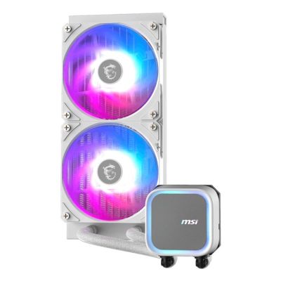 4. Chłodzenie wodne MSI MAG CoreLiquid A13 240 WHITE