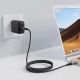 4. Kabel Acefast C1-09 USB-C / USB-C USB4 PD3.1 5A 1m - szaro-czarny